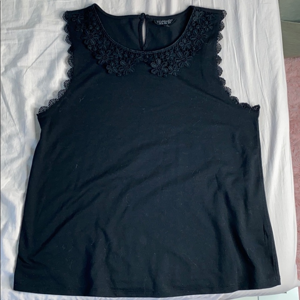 Topshop Laced Dress Top